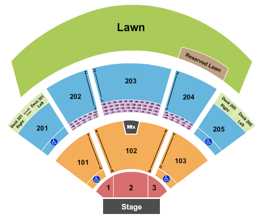 Veterans United Home Loans Amphitheater Dave Matthews Band Seating Chart